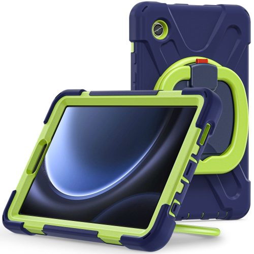 Tech-Protect X-Armor Galaxy Tab A9 8.7 X110 / X115 sötétkék Lime - tablet tok