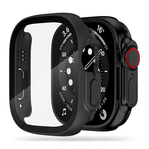 Tech-Protect Defense360 fekete műanyag/üveg védő tok APPLE WATCH ULTRA (49MM) okosórához