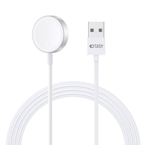 Tech-Protect Ultraboost Magnetic Charging Cable 120Cm Apple Watch töltő fehér