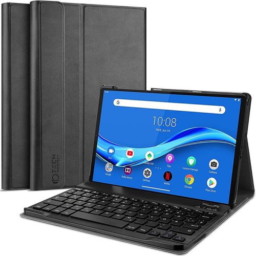 Tech-Protect smartcase + billentyűzet lenovo tab m10 10.1 3rd gen tb-328 fekete tablettok