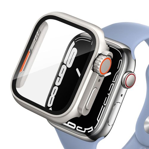 Tech-Protect defense360 apple watch 7 / 8 (45 mm) titanium/narancs szíj