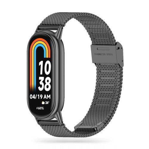 Tech-Protect milaneseband xiaomi smart band 8 / 8 nfc fekete szíj