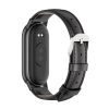 Tech-Protect leatherfit xiaomi smart band 8 / 8 nfc fekete szíj