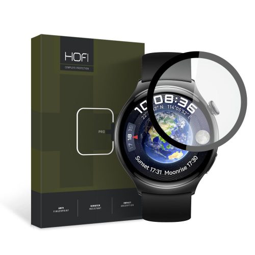 hofi hybrid pro+ huawei watch 4 (46 mm) fekete okosóra üvegfólia