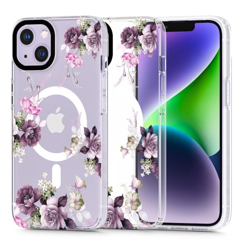 Tech-Protect magmood magsafe iphone 14 spring floral telefontok