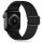 Tech-Protect Mellow szíj kompatibilis az Apple Watch 1/2/3/4/5/6/7/SE (42/44/45mm) fekete