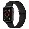 Tech-Protect Mellow szíj kompatibilis az Apple Watch 1/2/3/4/5/6/7/SE (42/44/45mm) fekete