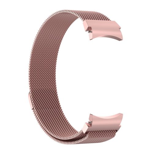 Tech-Protect Milaneseband V2 Rozsdamentes acél szíj, Samsung Galaxy Watch 4/Galaxy Watch 4 Classic kompatibilis, Rose Gold