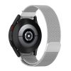 Tech-Protect Milaneseband V2 rozsdamentes acél szíj, Samsung Galaxy Watch 4 / Galaxy Watch 4 Classic kompatibilis, ezüst