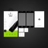 2 db Glastify OTG üvegfólia készlet, amely kompatibilis az iPhone 7/8/SE 2020/2022 Black készülékkel