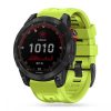 Tech-Protect Iconband Műanyag szíj, kompatibilis a Garmin Fenix 5 / 6 / 6 Pro / 7 órákkal, Zöld