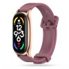 Tech-Protect Icon Pro gumiszíj kompatibilis a Xiaomi Mi Band 7 Burgundy telefonnal