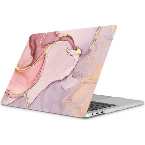 Tech-Protect Smartshell laptoptok, amely kompatibilis a MacBook Air 13 hüvelykes 2022 Marble rendszerrel