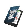 PocketBook Color / Touch Lux 4 / 5 / HD 3 - E-könyv/E-book olvasó tok, Sad Cat mintás