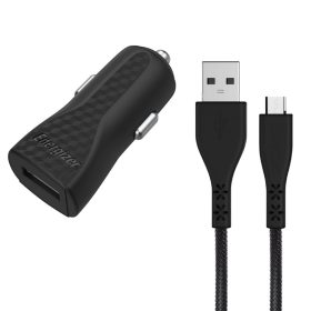   Energizer HardCase - USB-A 1A autós töltő + Micro USB cable fekete