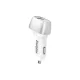 Energizer Ultimate - USB-C & USB-A 38W PD + QC3.0 autós töltő (fehér / Silver)