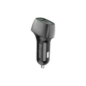   Energizer Ultimate - USB-C & USB-A 38W PD + QC3.0 autós töltő fekete