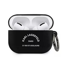Karl Lagerfeld Silicone RSG - tok Apple AirPods Pro fekete