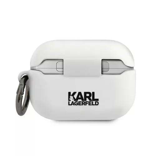Karl Lagerfeld Silicone RSG - tok Apple AirPods Pro fehér