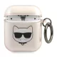 Karl Lagerfeld Choupette Head Glitter - Airpods (arany)