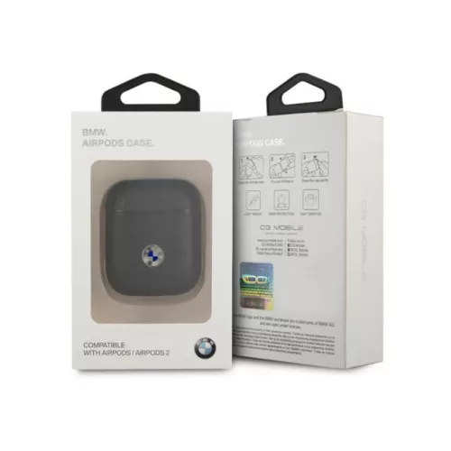 BMW Signature - tok Apple AirPods 1/2 gen fekete