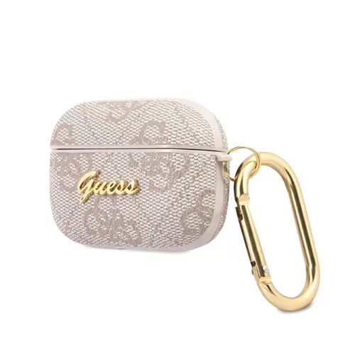 Guess 4G Script Metal Collection - tok Apple AirPods Pro pink