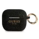 Guess Silicone Glitter tok Est – tok Airpods 3 fekete