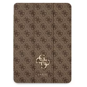   Guess 4G Big Metal Logo – tok iPad Pro 12,9" 2021 (barna) készülékhez