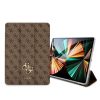 Guess 4G Big Metal Logo – tok iPad Pro 12,9" 2021 (barna) készülékhez