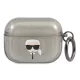 Karl Lagerfeld Karl Head Glitter - Airpods Pro (fekete)