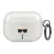 Karl Lagerfeld Karl Head Glitter - tok Airpods Pro (Silver)