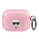 Karl Lagerfeld Karl Head Glitter - Airpods Pro (rózsaszín)
