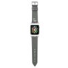 Karl Lagerfeld szilikon Karl Head – Apple Watch óraszíj 38/40/41 mm (fekete)