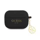 Guess Silicone Charm 4G Cover - tok Apple AirPods Pro fekete