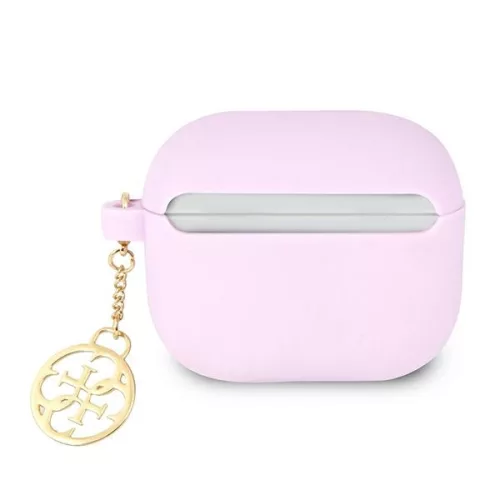 Guess 4G Charms Silicone tok - tok AirPods 3 (Purple)