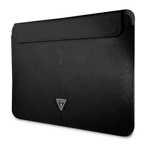 Guess Saffiano Triangle Logo Sleeve - Notebook tok 13" / 14" (fekete)