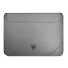 Guess Saffiano Triangle Logo Sleeve - Notebook tok 13" / 14" (ezüst)