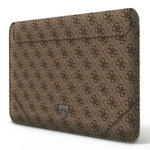 Guess 4G Uptown Triangle logós laptoptáska – notebook tok 16" (barna)