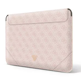   Guess 4G Uptown Triangle Logo Sleeve - Notebook tok 13" / 14" (rózsaszín)