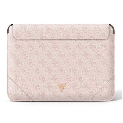 Guess 4G Uptown Triangle Logo Sleeve - Notebook tok 13" / 14" (rózsaszín)