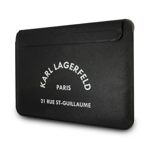 Karl Lagerfeld Safiano RSG táska- Notebook tok 16 "(fekete)