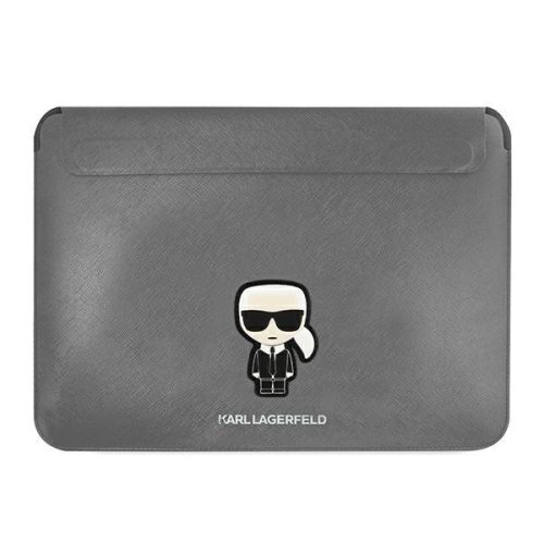 Karl Lagerfeld Saffiano Ikonik táska - Notebook tok 13 "/ 14" (fekete)