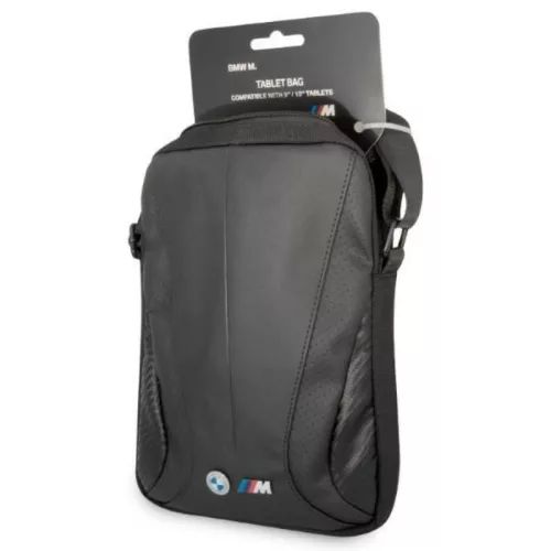 BMW Carbon&Leather - Táblatáska 10" (fekete)