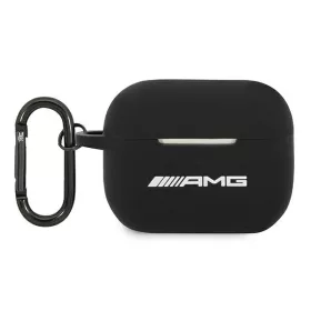 AMG Silicone Big Logo - tok Apple AirPods Pro fekete