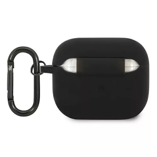 AMG Silicone Big Logo - tok Apple AirPods 3 fekete