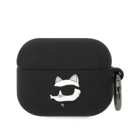   Karl Lagerfeld Silicone NFT Choupette Head 3D - AirPods Pro tok fekete
