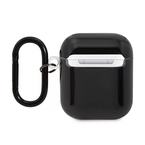 BMW Tricolor Stripes - tok Apple AirPods 1/2 gen fekete