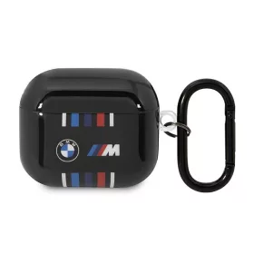 BMW Multiple Coloured Lines - tok Apple AirPods 3 fekete