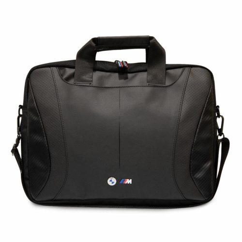 BMW perforált – notebook táska 16" (fekete)