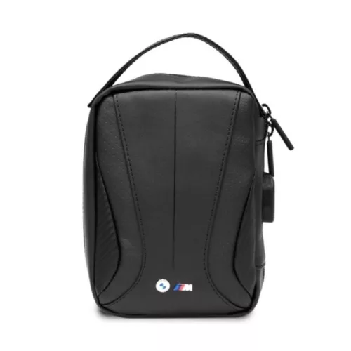 BMW Carbon&Perforated - Táska / rendszerező külső USB-porttal (fekete)